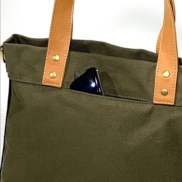 Canvas Clover handbag. Name : Gramercy bag